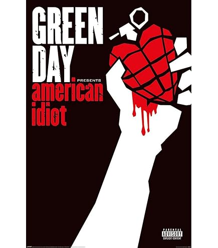 Amazon.co.jp: Green Day - ミュージックポスター (Dookie - アルバム